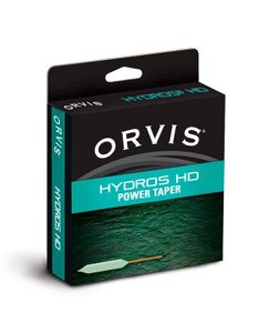 Orvis Hydros HD Power Taper Fly Line in Willow and Flo Orange